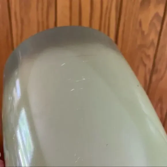 Vintage West Bend 3-pc Ombre Metal Kitchen Canister Set: Flour, Sugar, Tea Food Storage